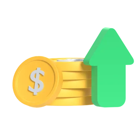 Profit  3D Icon