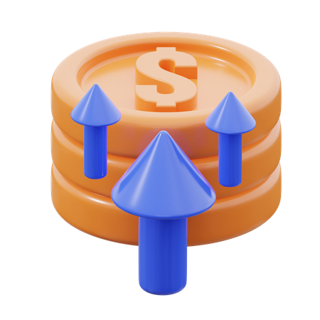 Profit  3D Icon