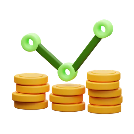 Profit  3D Icon