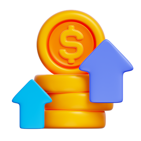 Profit  3D Icon