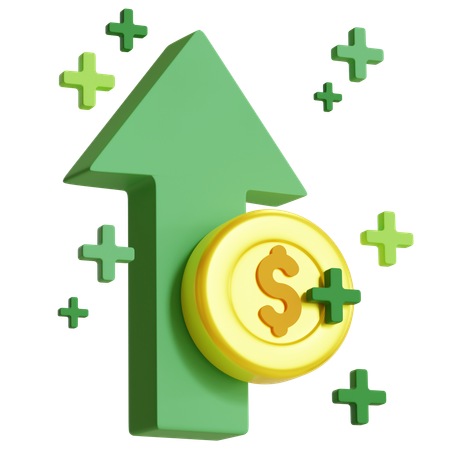 Profit  3D Icon