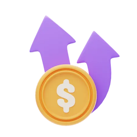 Profit Analysis  3D Icon