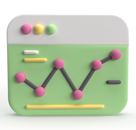 Profit Analytics  3D Icon