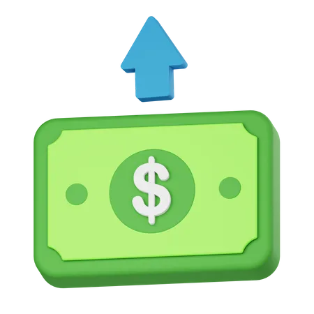 Bénéfice financier  3D Icon