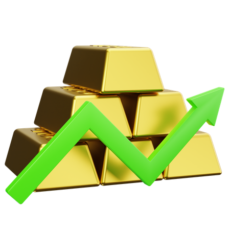 Profit Growth  3D Icon
