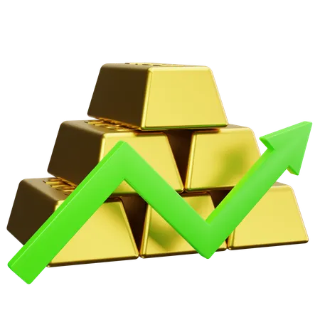 Profit Growth  3D Icon