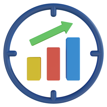 Profit Growth  3D Icon