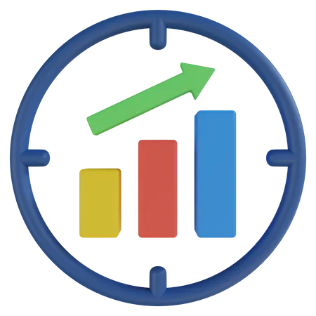 Profit Growth  3D Icon