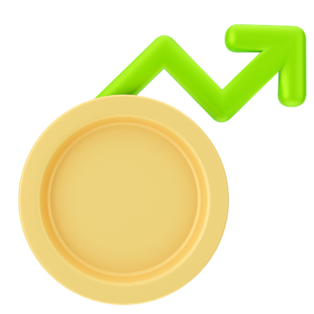 Profit Growth  3D Icon