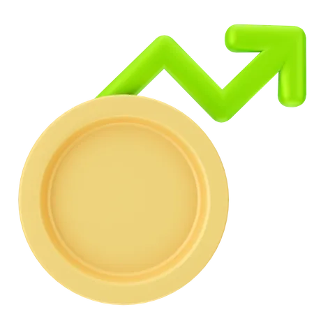 Profit Growth  3D Icon