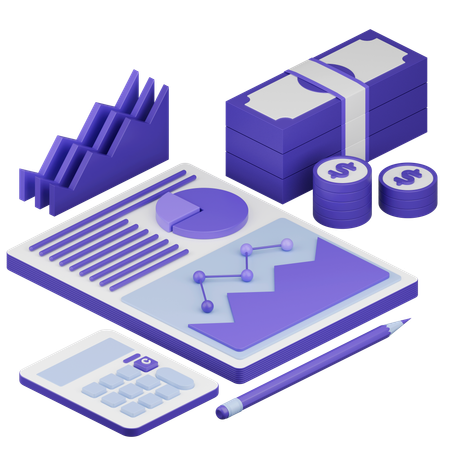 Profit Growth  3D Icon