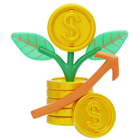 PROFIT INTEREST  3D Icon