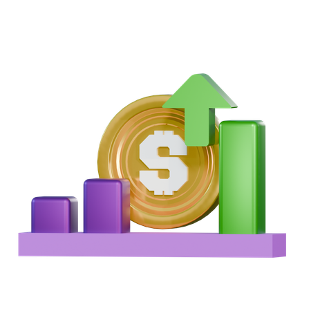 Profit Management  3D Icon