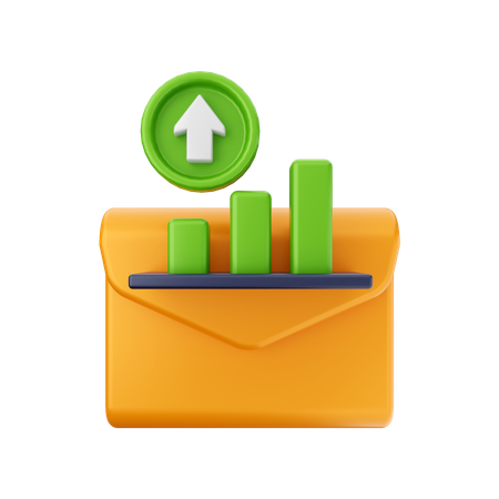 Profit Message  3D Illustration