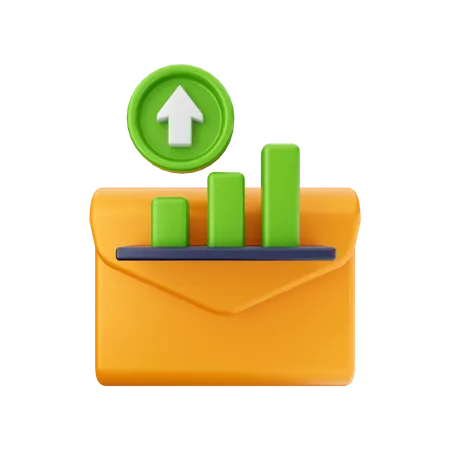 Profit Message  3D Illustration