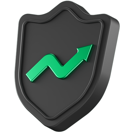 이익 안전  3D Icon