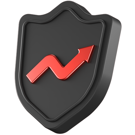 이익 안전  3D Icon