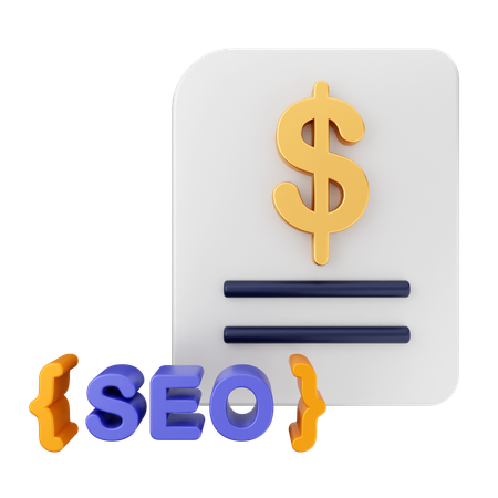 Profit Seo  3D Icon