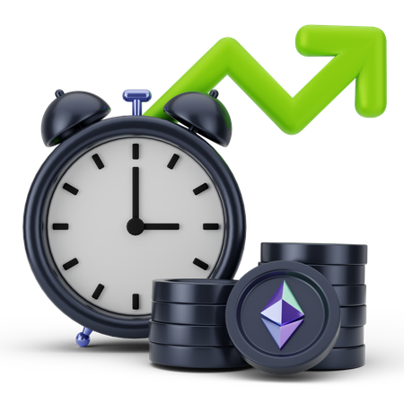 Profit Time  3D Icon