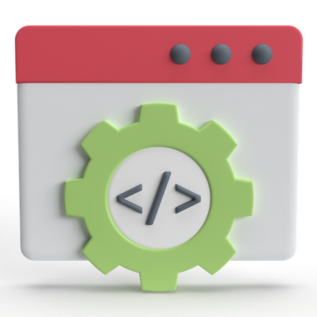 Program  3D Icon