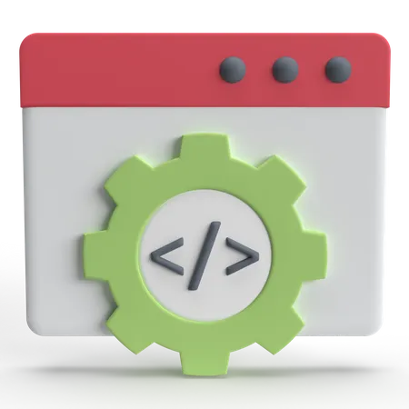 Program  3D Icon