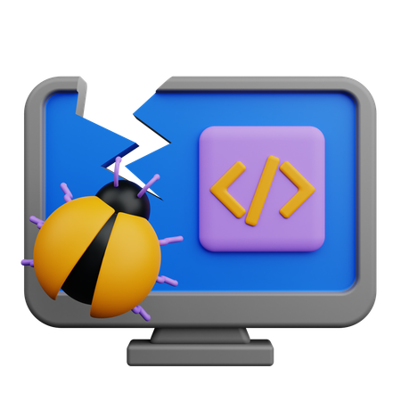 Program Bug  3D Icon