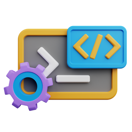 Program Development  3D Icon