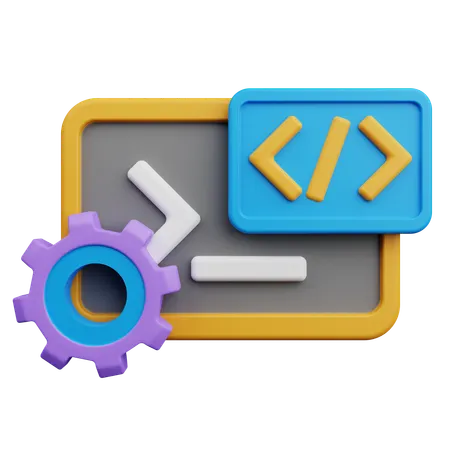 Program Development  3D Icon