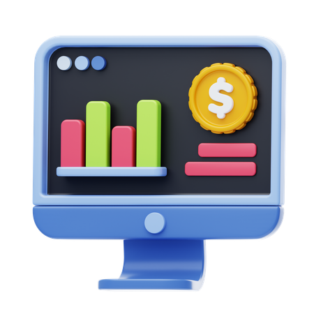 Programa de contabilidad  3D Icon