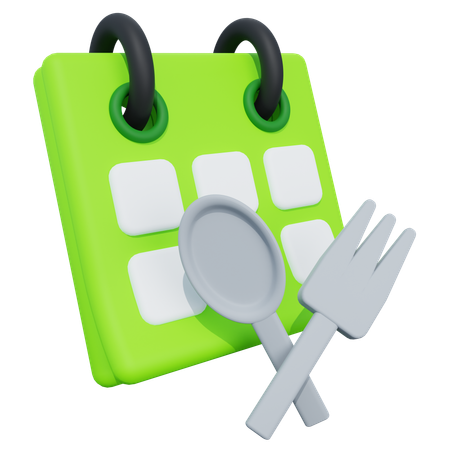 Programa de dieta  3D Icon