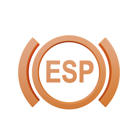 Programa Eletrônico de Estabilidade (ESP)  3D Icon