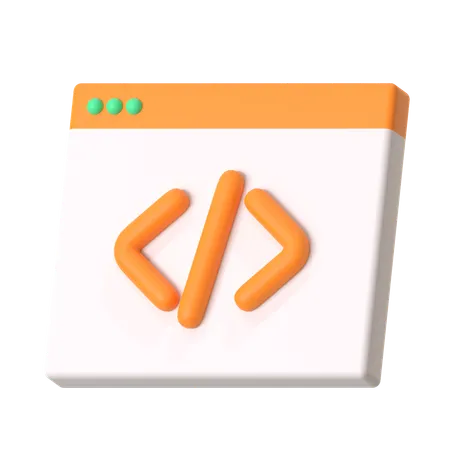 Programação  3D Icon