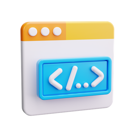 Programação  3D Icon