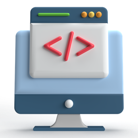 Programação  3D Icon