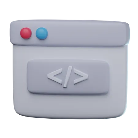 Programação  3D Icon