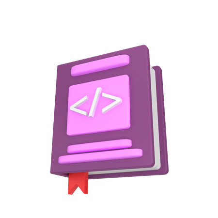 Programação de livros  3D Icon