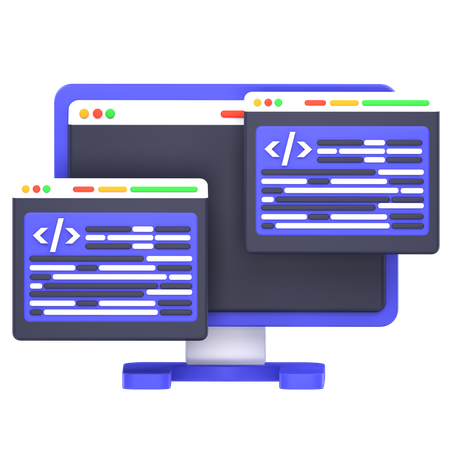 Programación  3D Icon