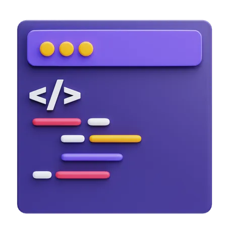 Programación  3D Icon