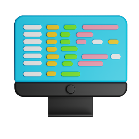 Programación  3D Icon