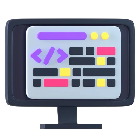 Programación  3D Icon