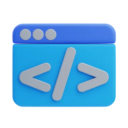 Programación  3D Icon