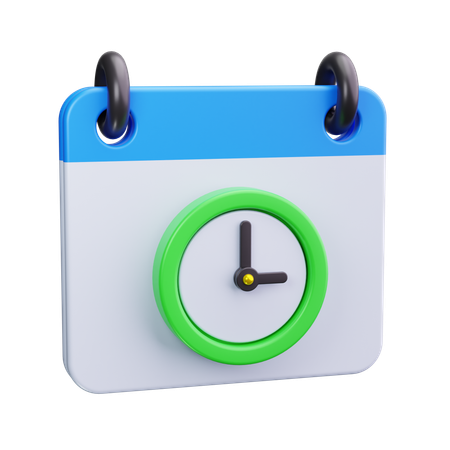 Programación de tareas  3D Icon
