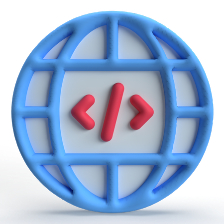 Programación web  3D Icon