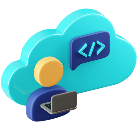 Programador  3D Icon