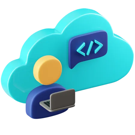 Programador  3D Icon