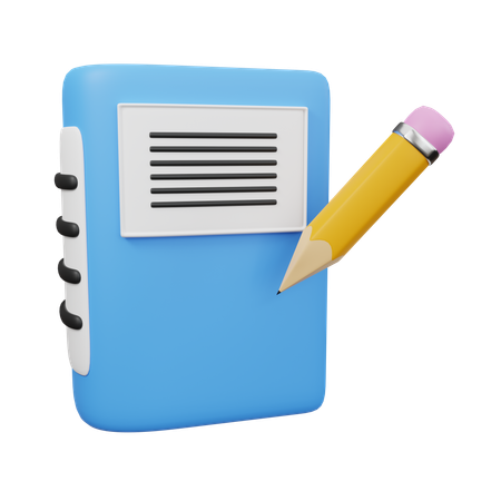 Escribir horario  3D Icon