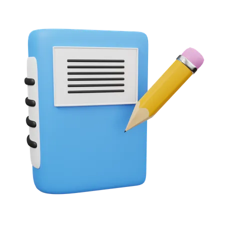 Escribir horario  3D Icon