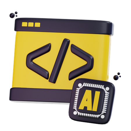 Programmation IA  3D Icon