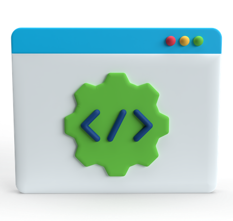 Programme Web  3D Icon