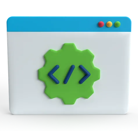 Programme Web  3D Icon